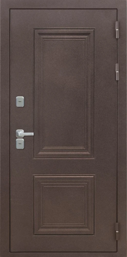 Входная дверь ДвериПРО Д-68 Без фрезеровки Дуб пацифик горизонт DPRO228213 внешняя сторона