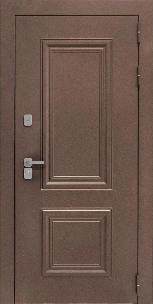 Входная дверь ДвериПРО Д-68 ФЛ-701 (10мм, дуб шоколад) DPRO204460 внешняя сторона